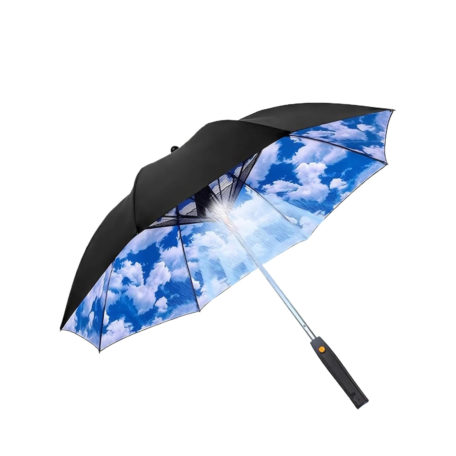 HydroBreeze - Le Parapluie Brumisateur & Ventilateur 3-en-1 Anti-Canicule