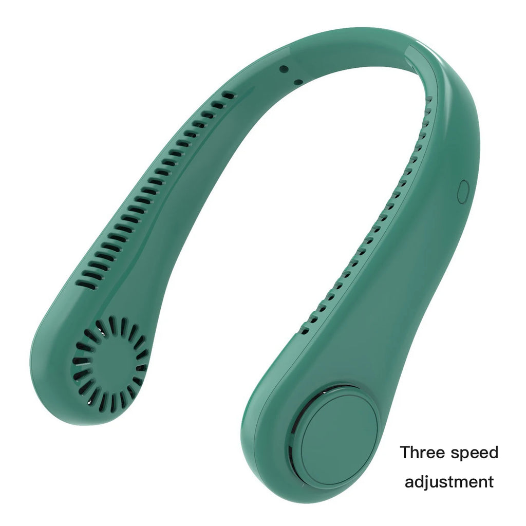 AeroNeck - Le Ventilateur de Cou Portable Sans Pales (Écran Digital)