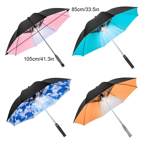 HydroBreeze - Le Parapluie Brumisateur & Ventilateur 3-en-1 Anti-Canicule