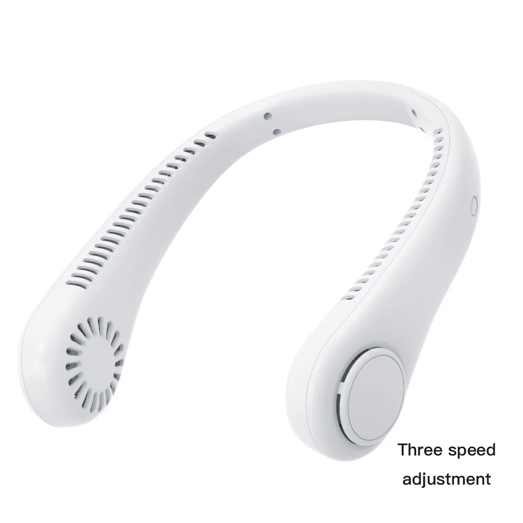 AeroNeck - Le Ventilateur de Cou Portable Sans Pales (Écran Digital)