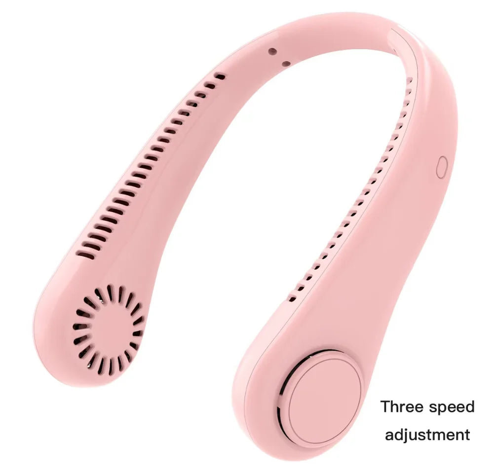 AeroNeck - Le Ventilateur de Cou Portable Sans Pales (Écran Digital)