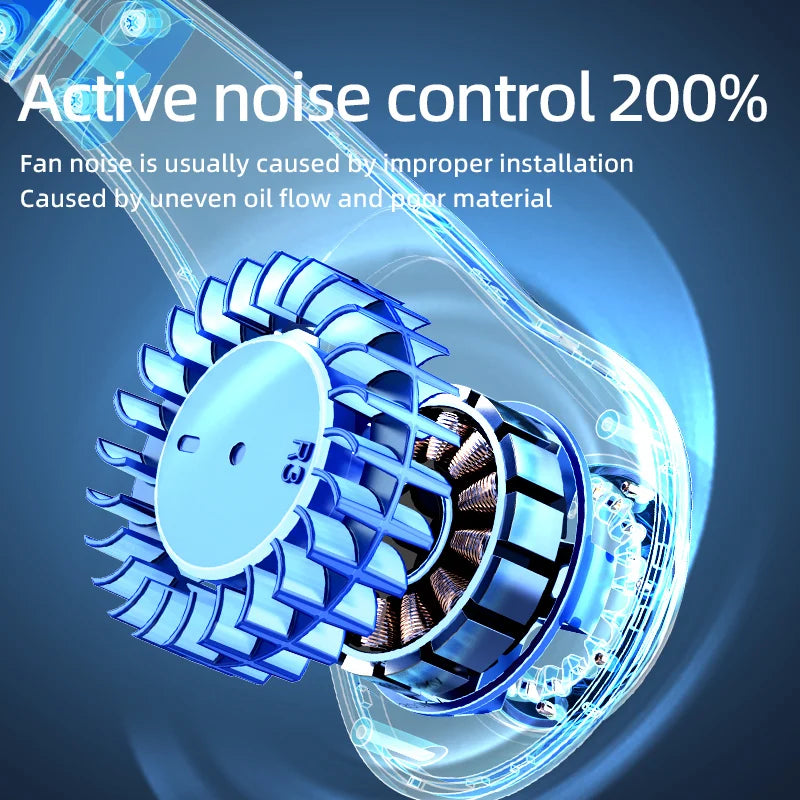 AeroNeck - Le Ventilateur de Cou Portable Sans Pales (Écran Digital)